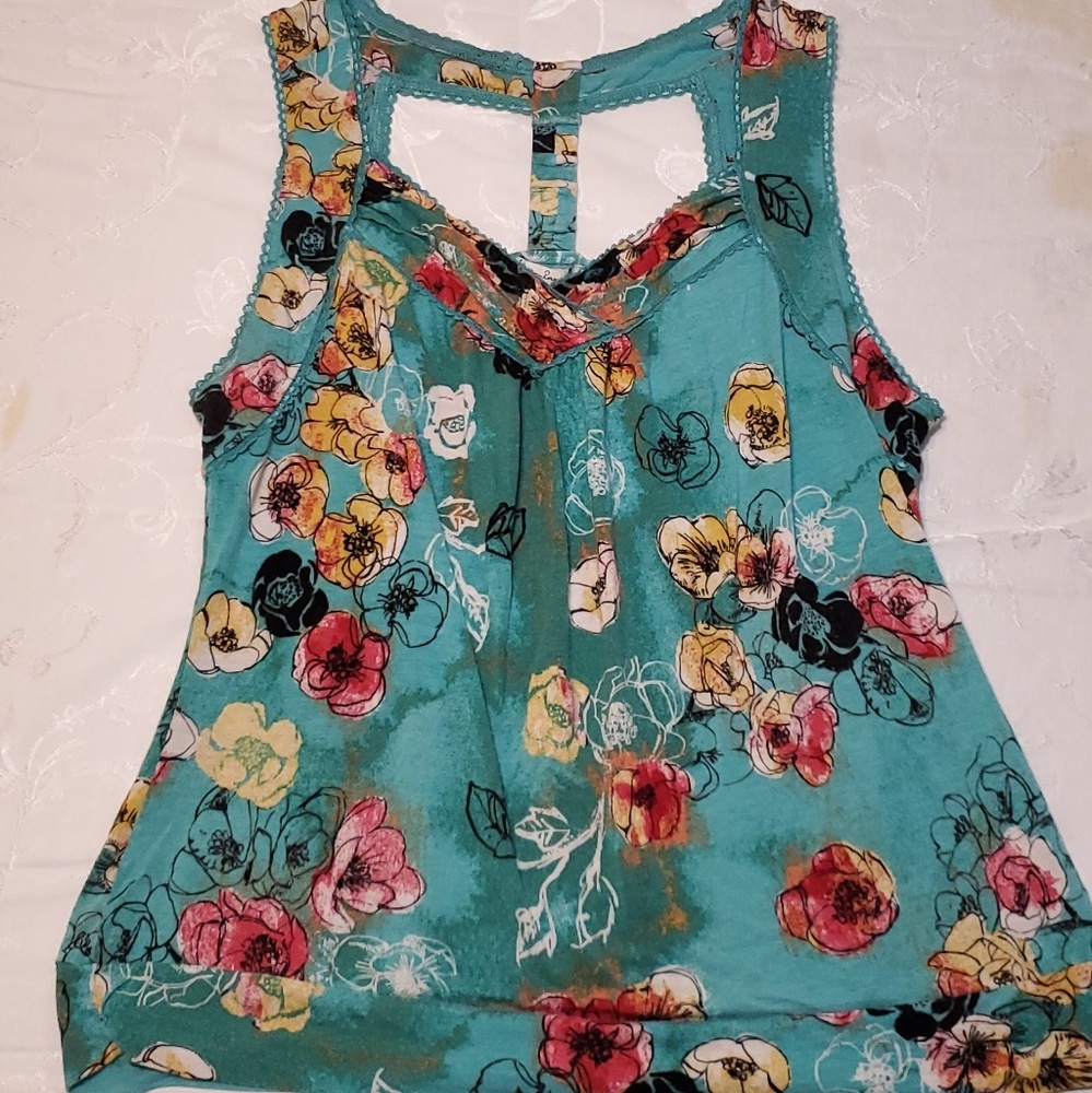 Plus size floral top / 3X